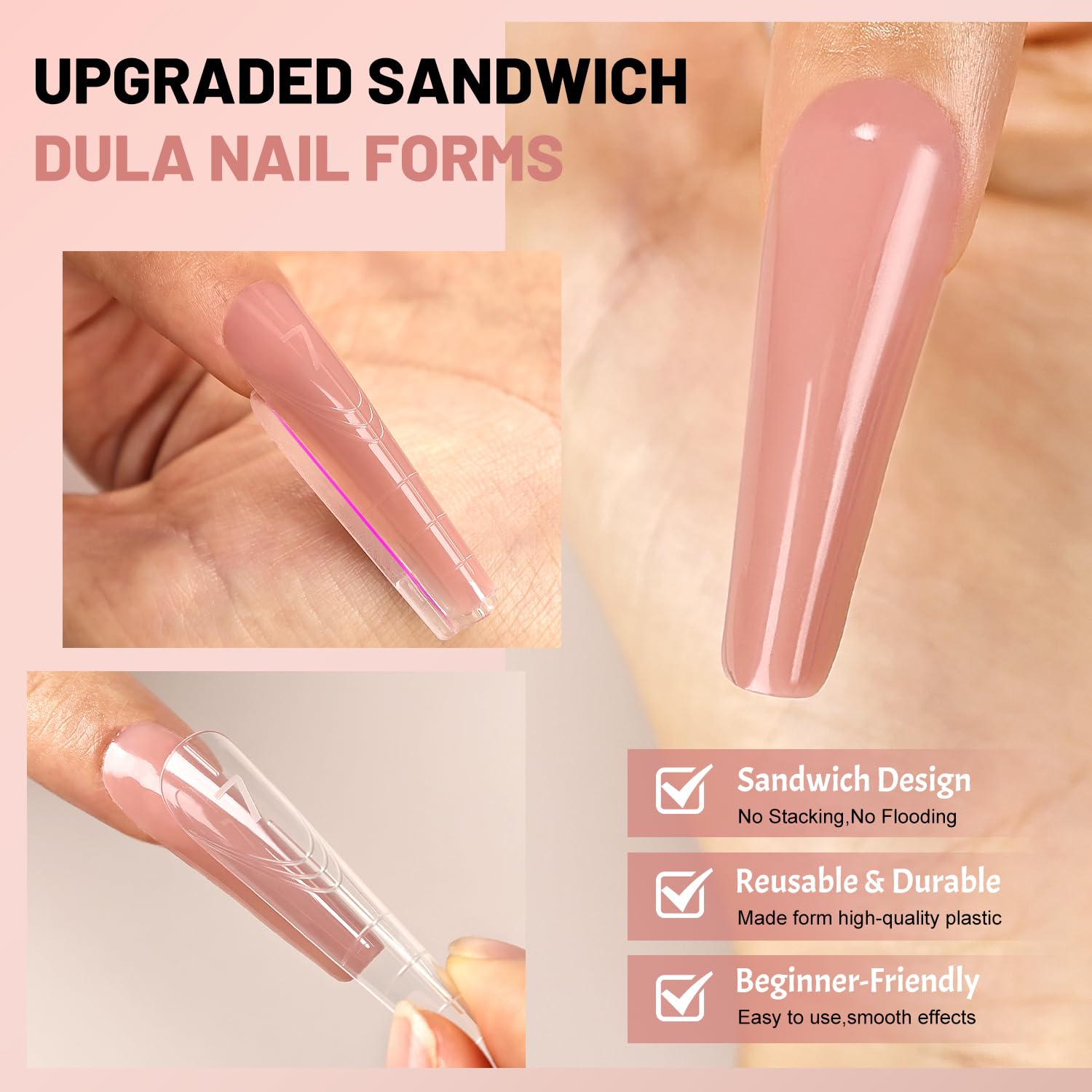JEWHITENY secure hold on gel and polish to prevent lifting