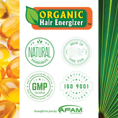 jf labs Organic Hair Energizer on-scalp-application demonstrates targeted nourishment