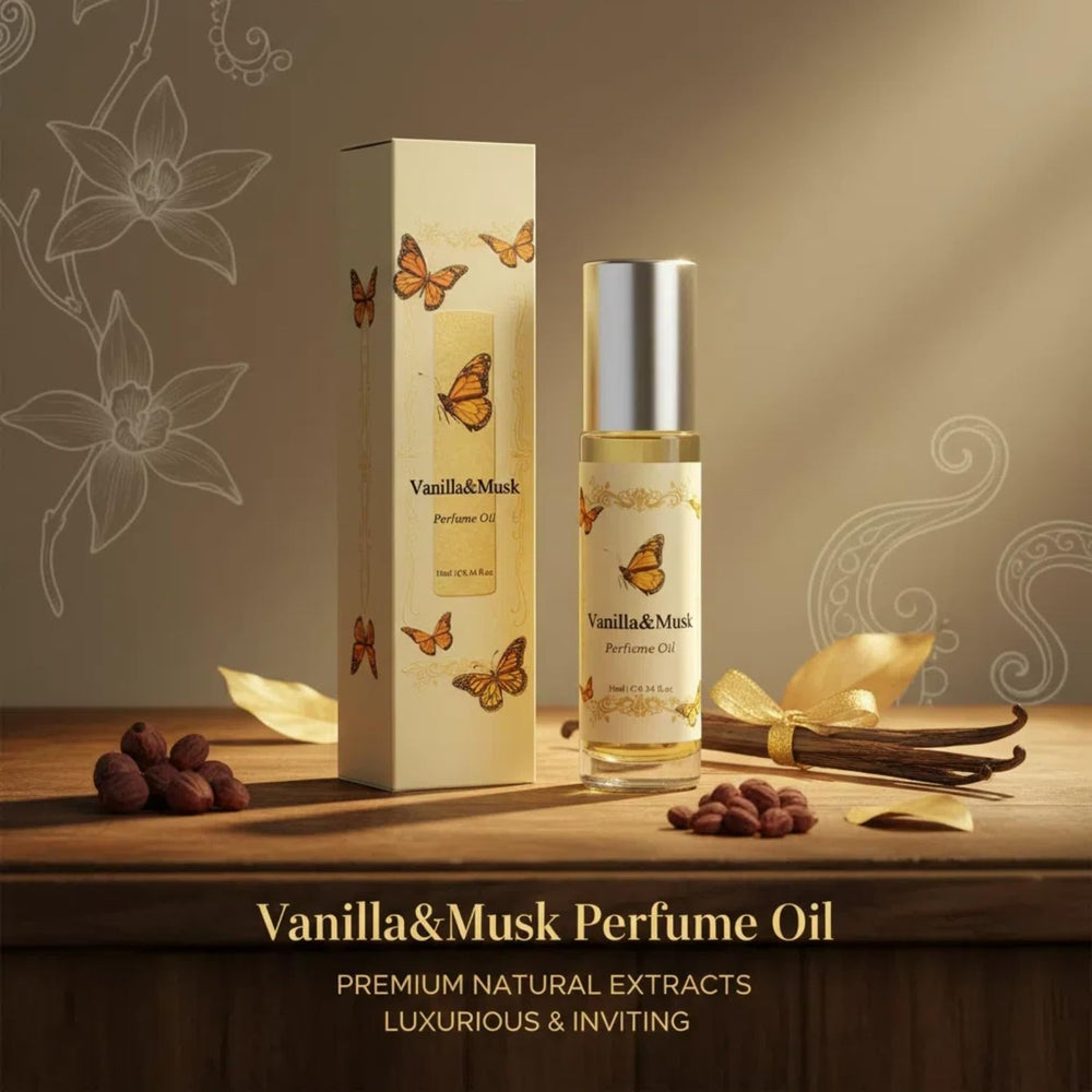 Jgppe Vanilla Perfume roll-on ideal for quick refresh during travel.
