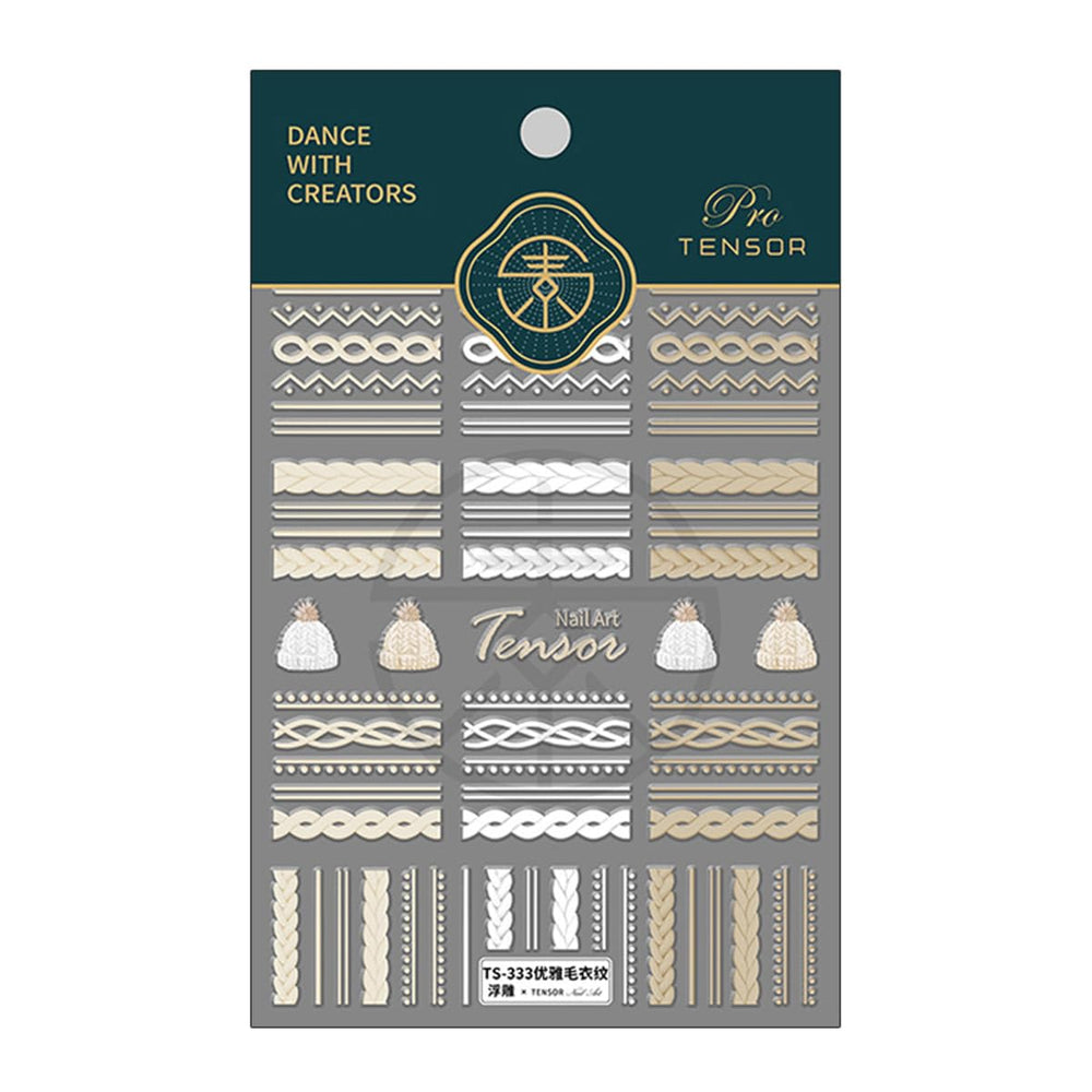 JIALITFUN self-adhesive decals apply easily for durable nails.