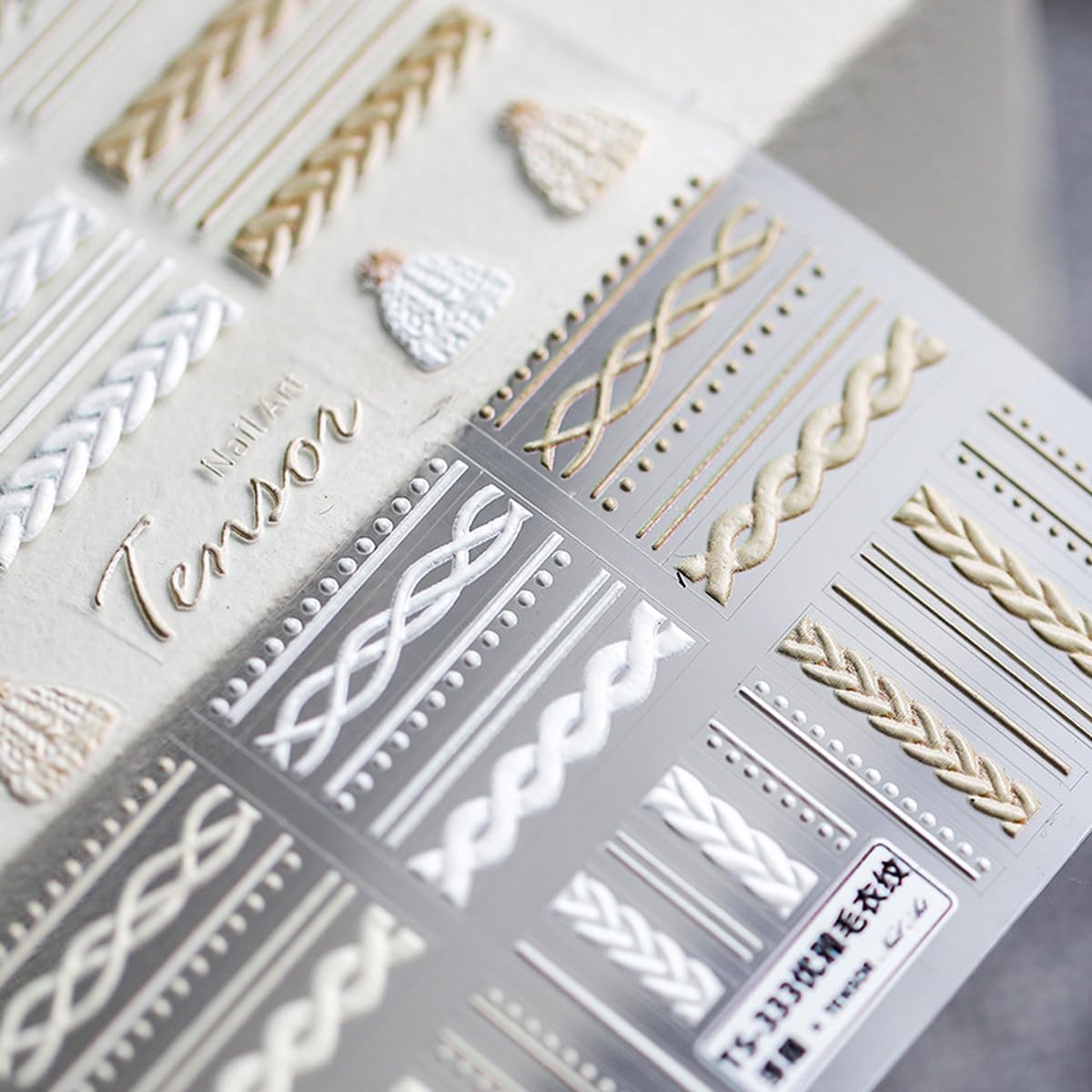 JIALITFUN top coat sealing helps preserve embossed designs.