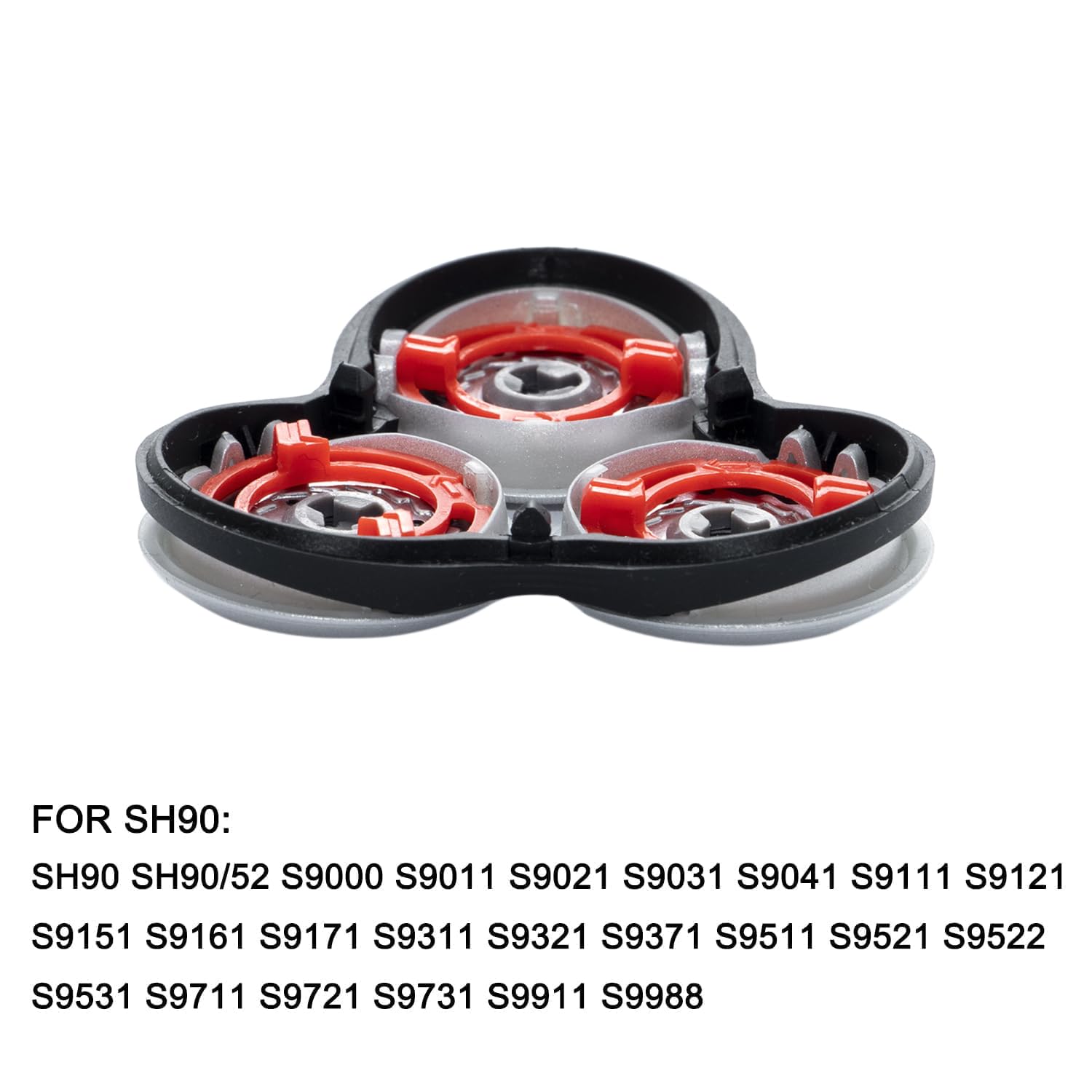 JIANCENGYU SH90 head installation guide showing easy replacement.