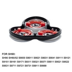 JIANCENGYU SH90 head installation guide showing easy replacement.