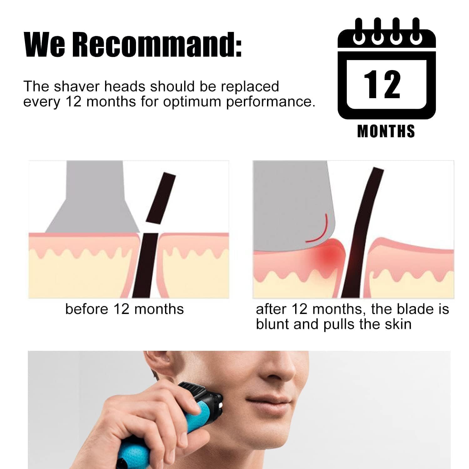 JIANCENGYU wet and dry use for flexible grooming routine