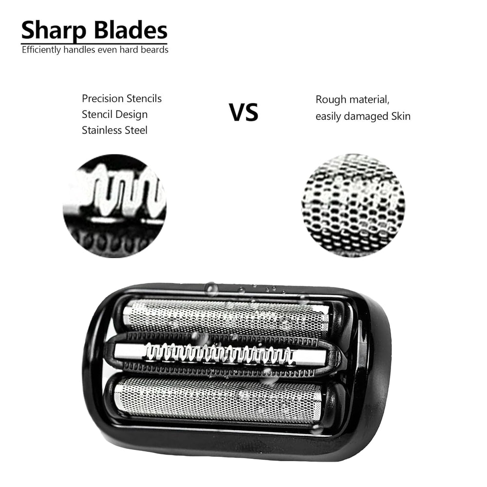 JIANCENGYU packaging for 53B replacement head compatible with Braun