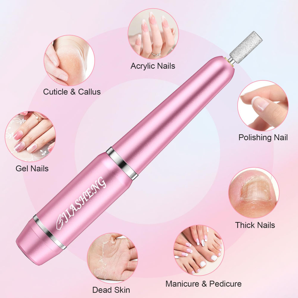 JIASHENG Nail Drill used in professional salon setup