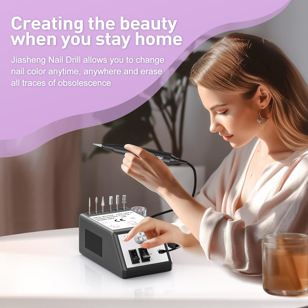 JIASHENG professional salon-grade drill suited for manicure and pedicure tasks