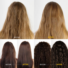 JIESSIA hair oil adds glossy finish to finished hair.