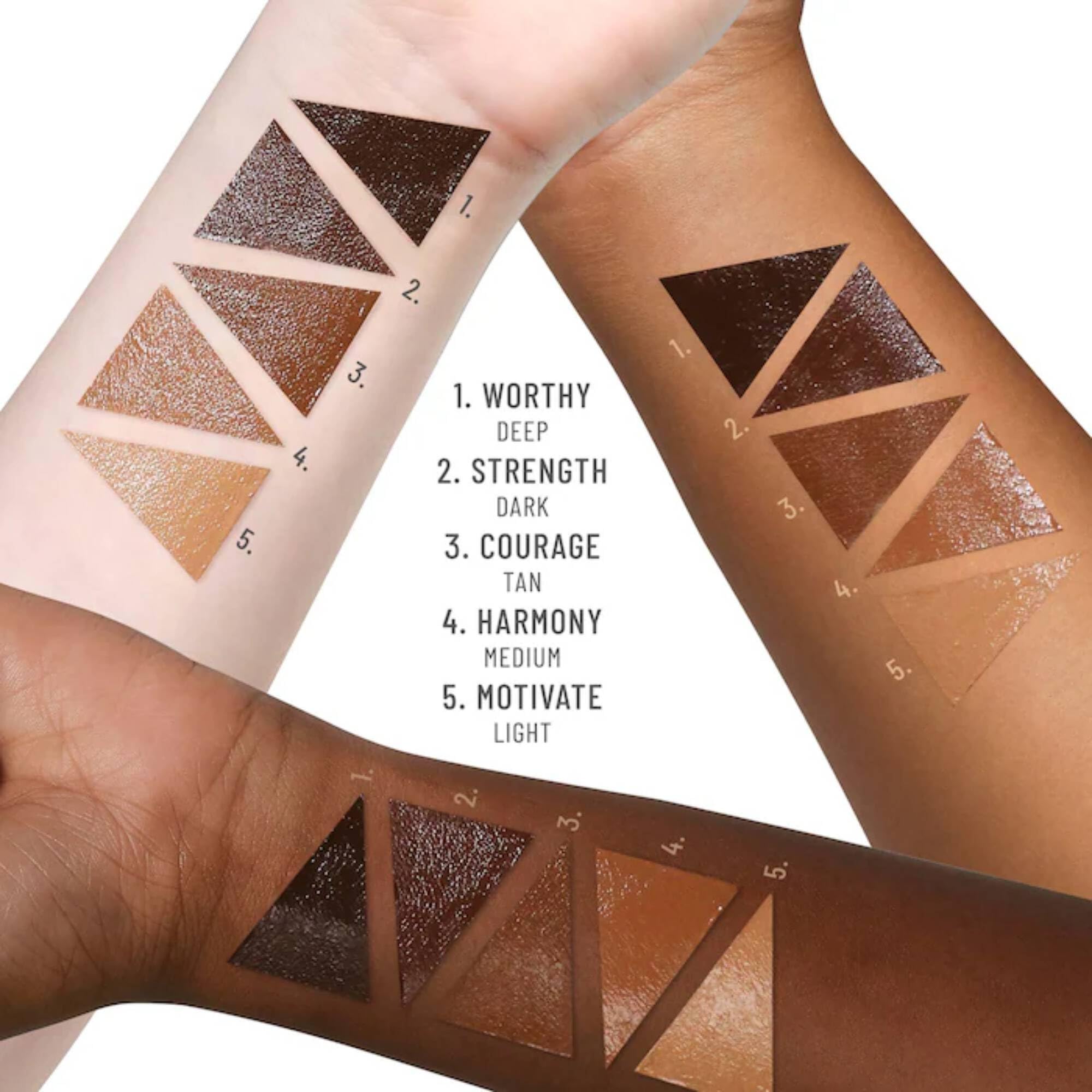 JIGME CALA No Limits swatch demonstrates color harmony in natural light.