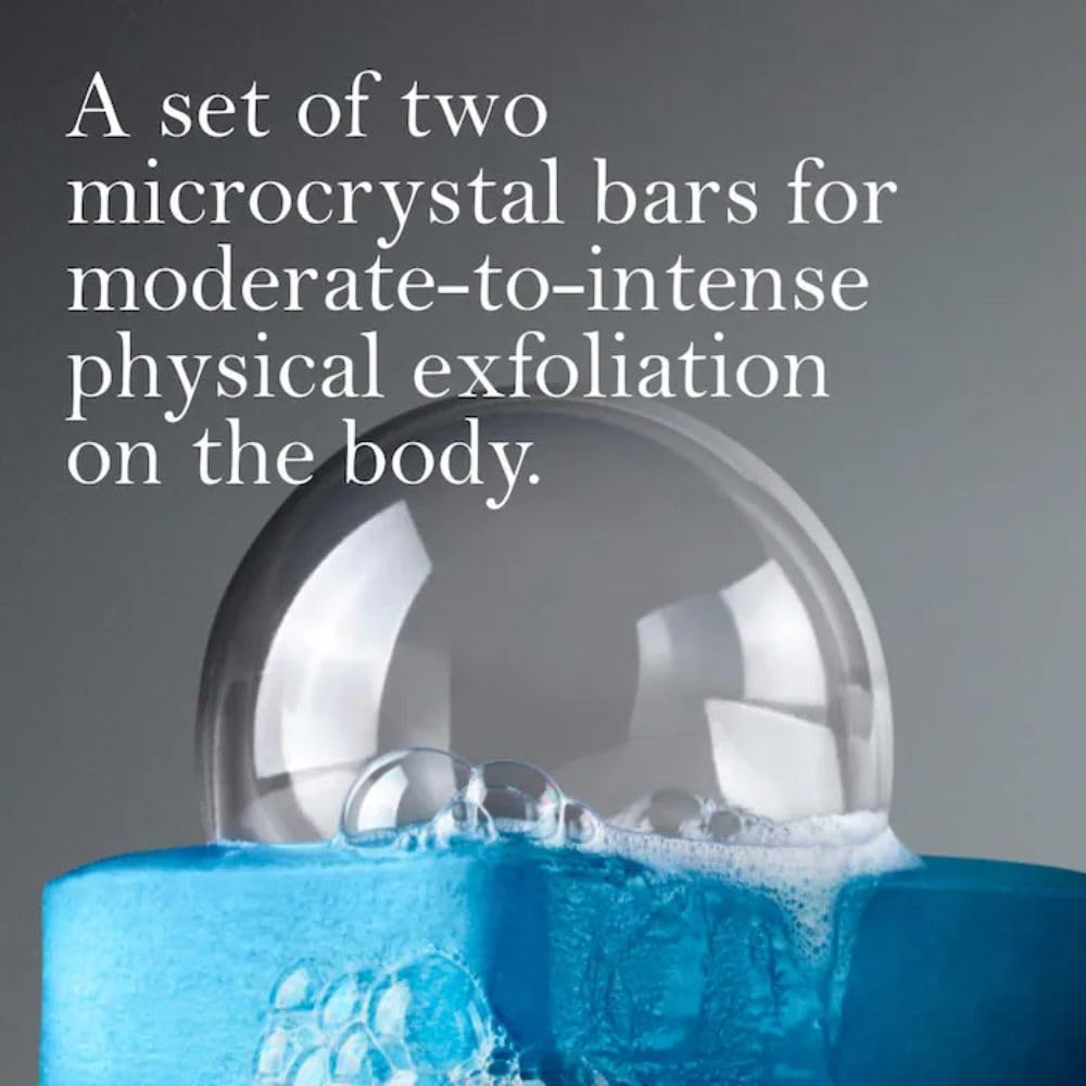 JIGME CALA SOFT.SERVICESS texture-detail image illustrating microcrystal exfoliation for smoother skin.