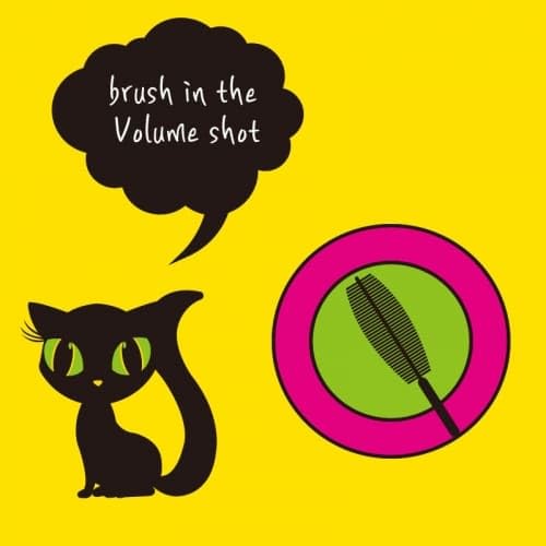 Jigott Cat's Eye Mascara angled brush view shows precise lash separation