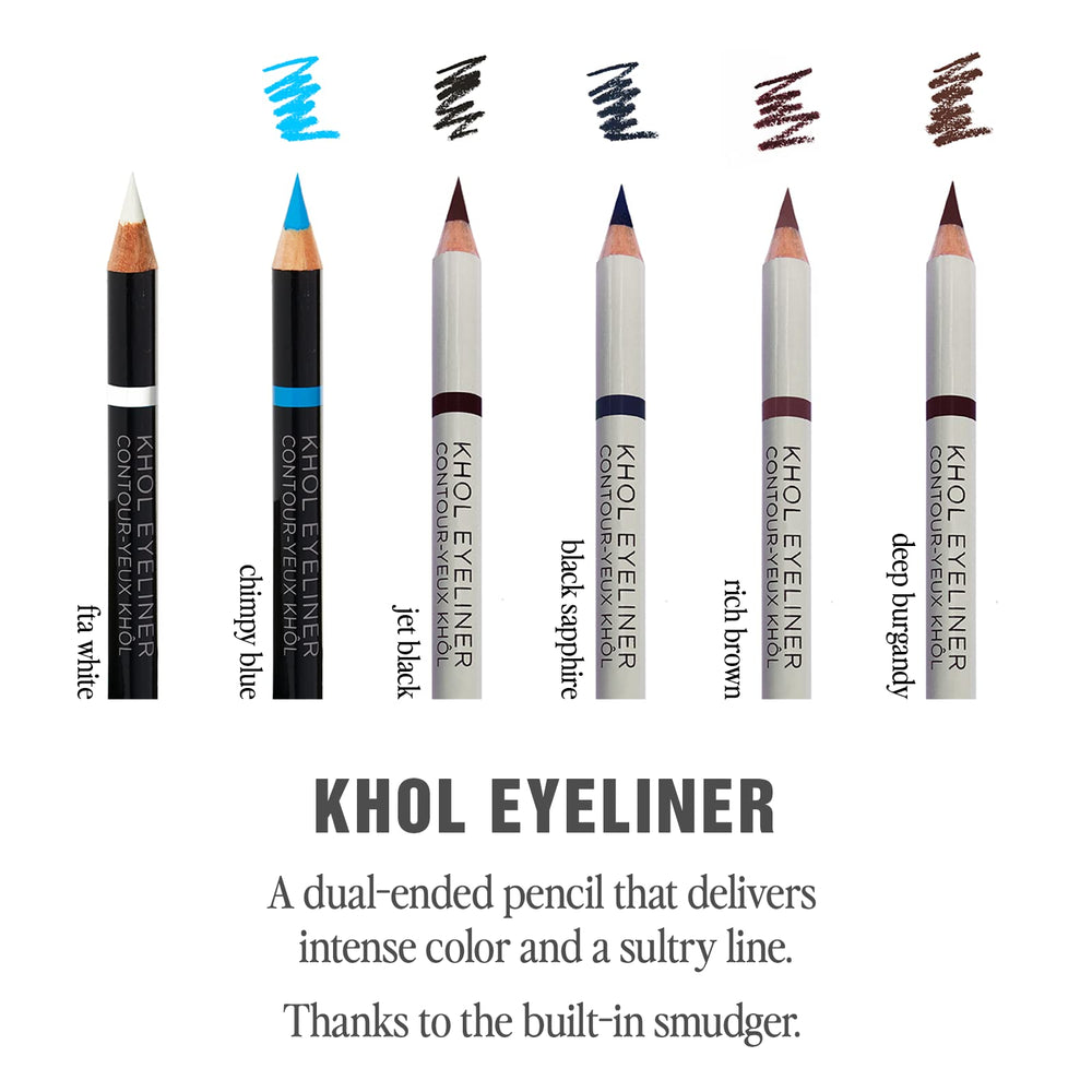 Waterproof formula keeps lines crisp through humidity and day-to-night wear.