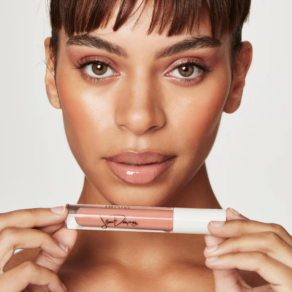 Jillian Dempsey Lip Gloss plush paddle applicator enables smooth, precise coverage