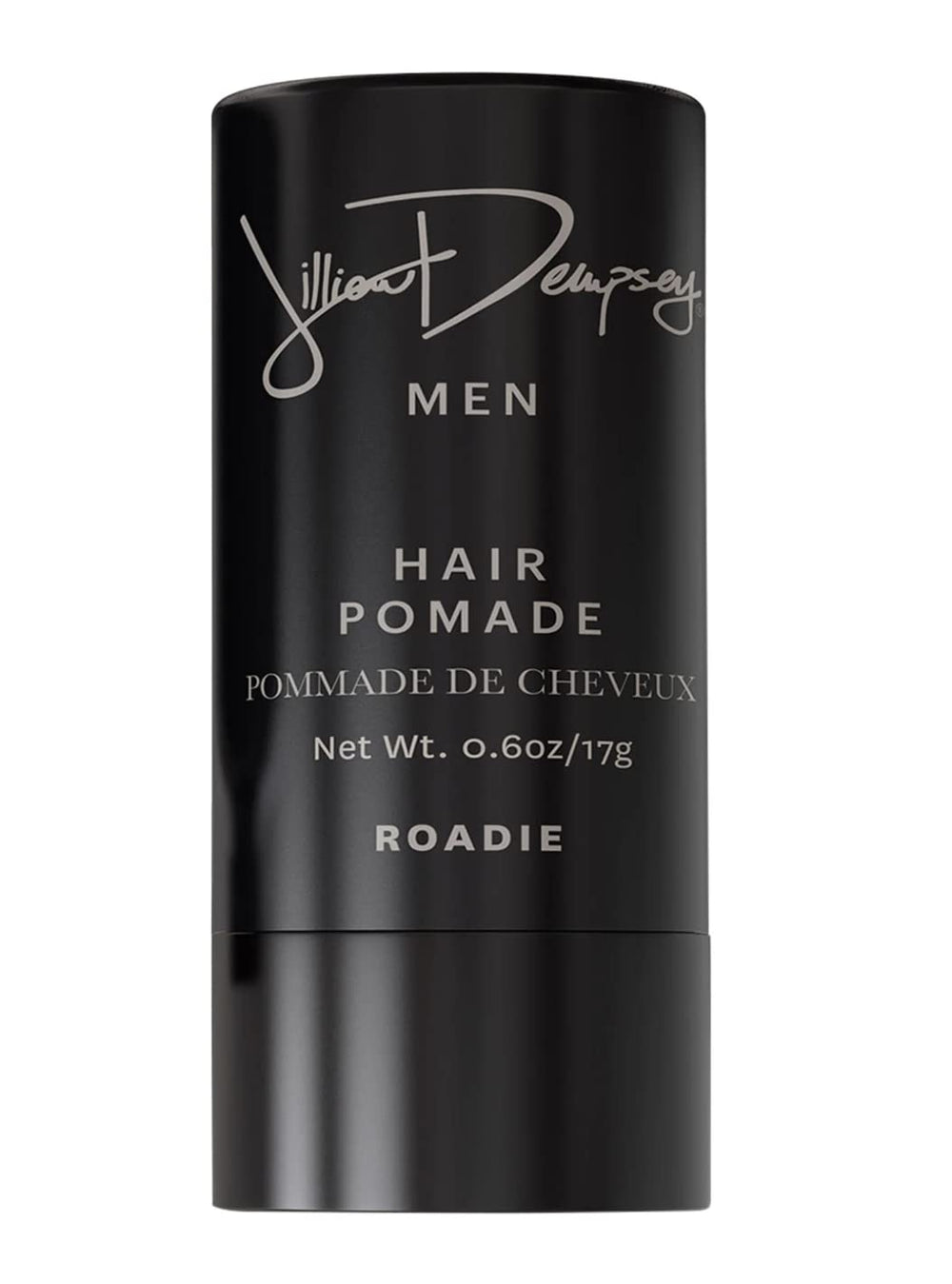 Jillian Dempsey Roadie Hair Pomade in packaging highlights travel-friendly design for on-the-go style