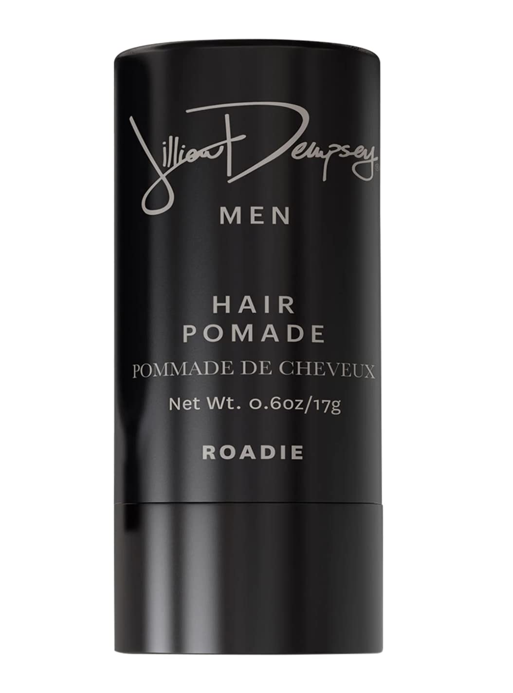 Jillian Dempsey Roadie Hair Pomade in packaging highlights travel-friendly design for on-the-go style