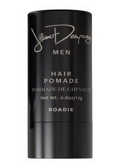 Jillian Dempsey Roadie Hair Pomade in packaging highlights travel-friendly design for on-the-go style