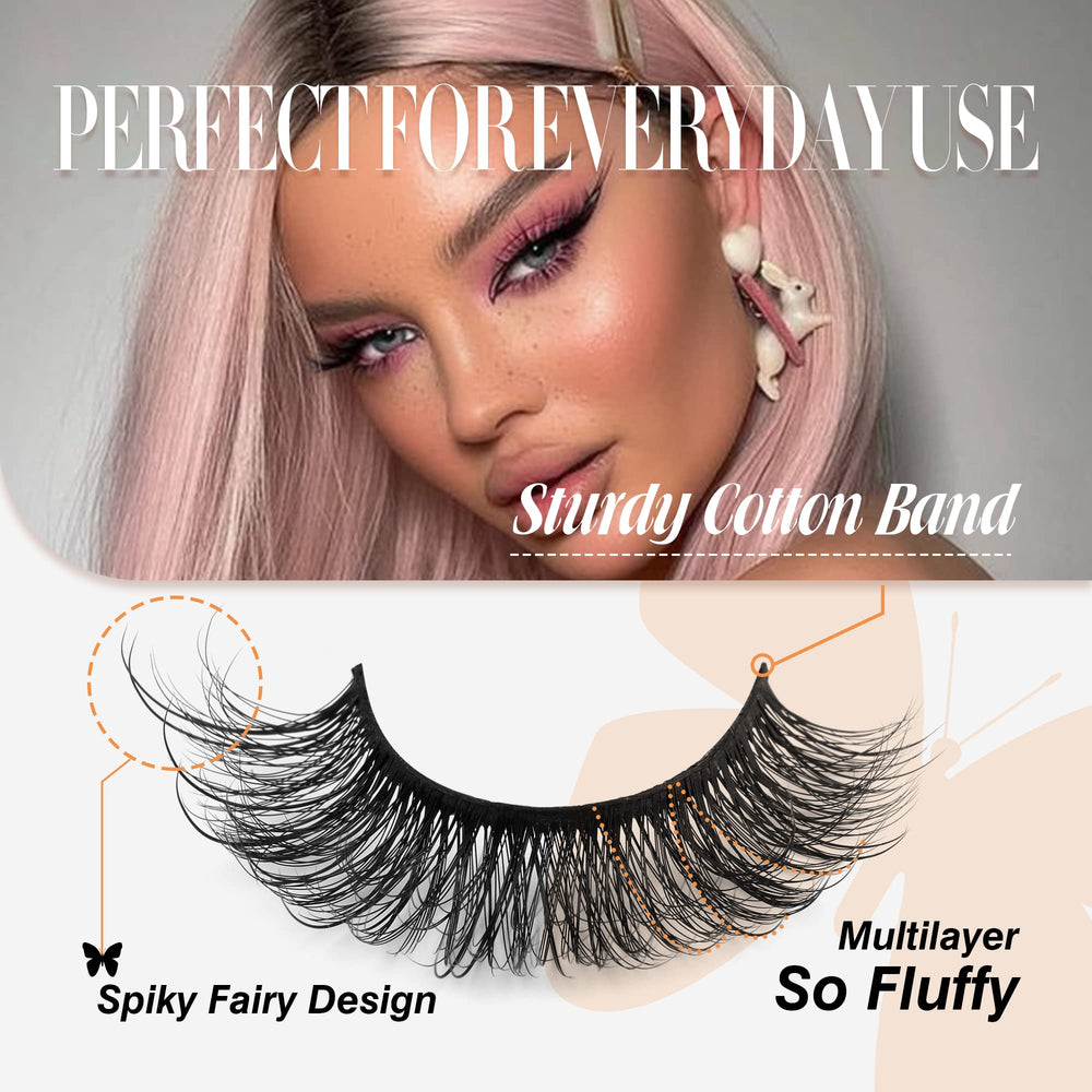JIMIRE 5D multilayer lashes add bold volume and depth