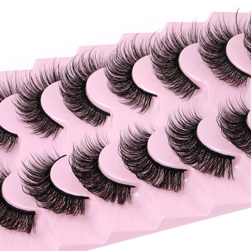 JIMIRE lightweight lashes minimize pressure for extended wear