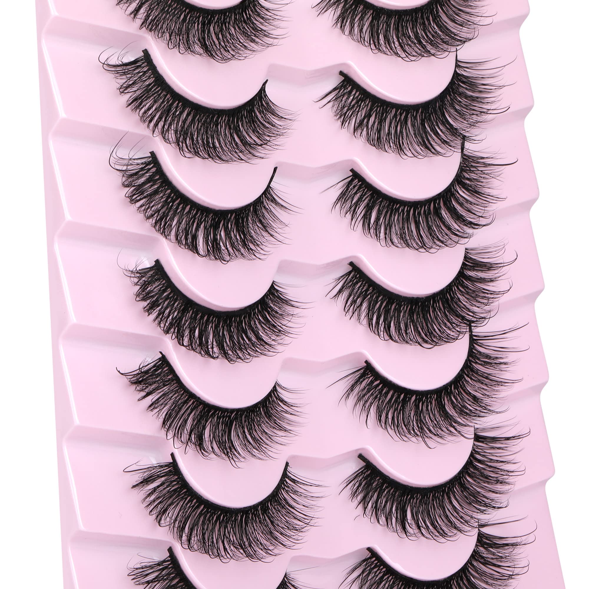 JIMIRE soft flexible-band lashes easy to apply all-day comfort