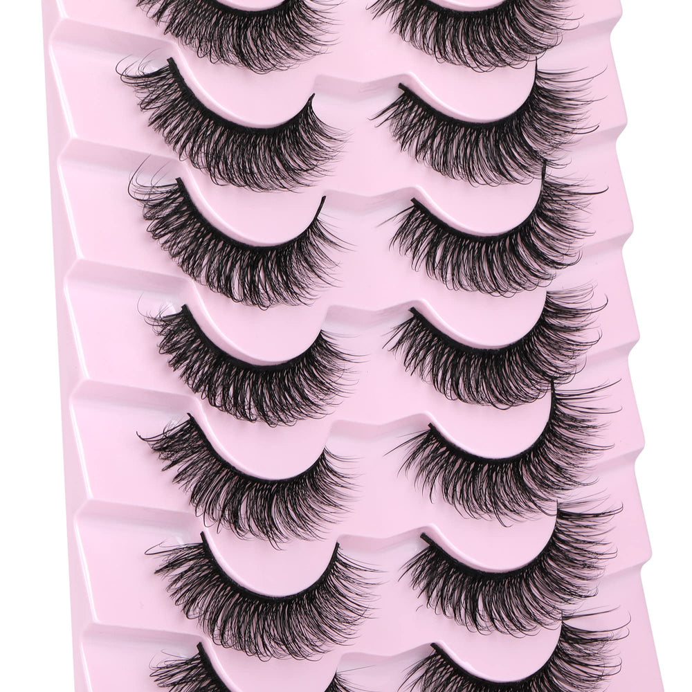 JIMIRE soft flexible-band lashes easy to apply all-day comfort