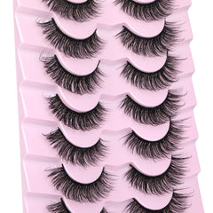 JIMIRE soft flexible-band lashes easy to apply all-day comfort
