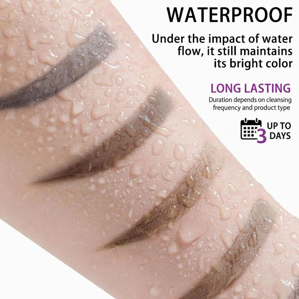 JIMYAUQIN brow tint gel peel-off removal without rubbing.