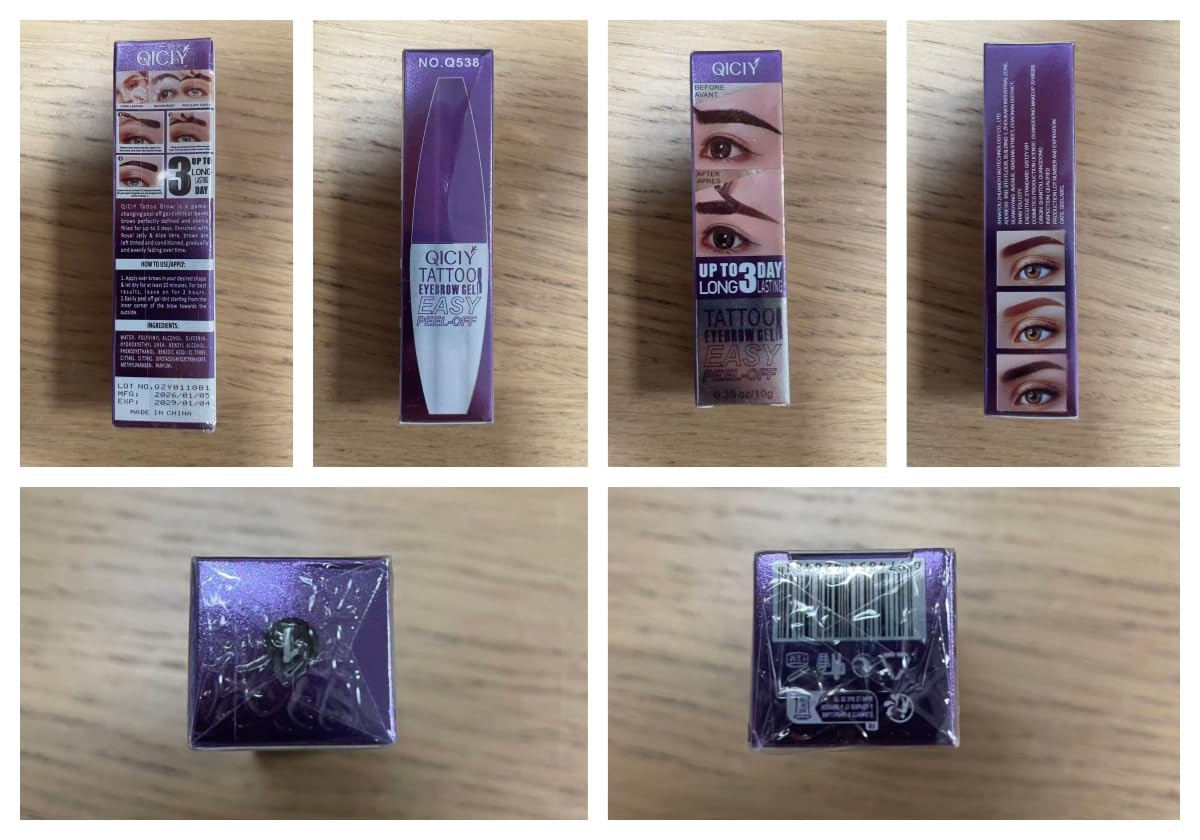 JIMYAUQIN gift-ready brow tint 2pcs set for easy gifting.