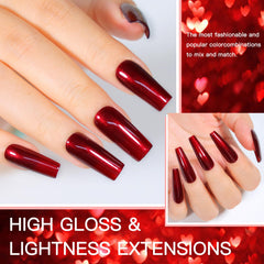 JimysCo COSMOO wine red swatches reveal iridescent ultrachrome shimmer.