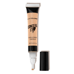JIN JIN Conceal It CC565 swatch demonstrates buildable coverage on skin