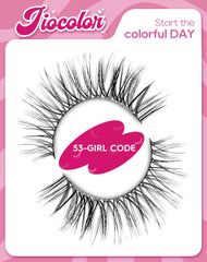 Jiocolor 3D curl false lashes close-up enhancing volume and curve