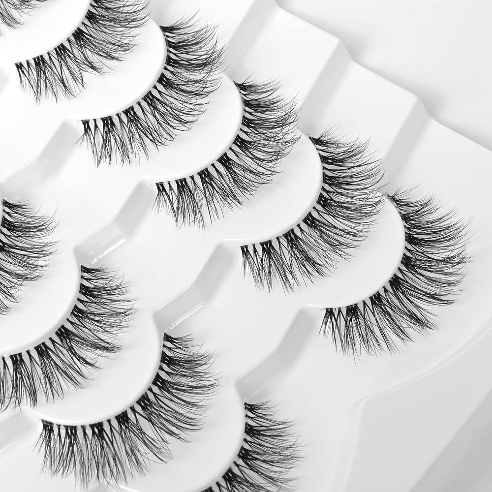 Jiocolor fluffy 3D volume lashes closeup for natural-looking fullness.