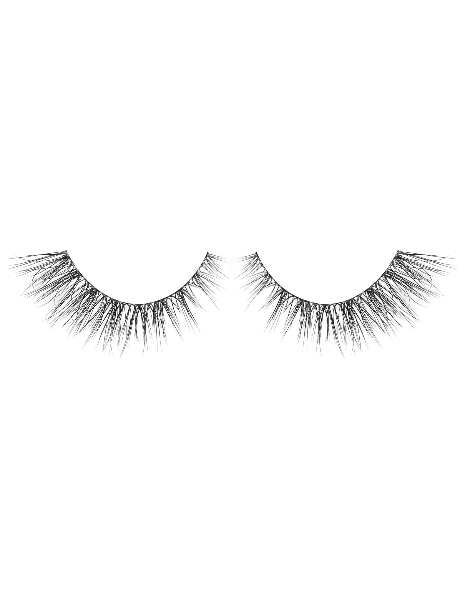 Jiocolor Lashes flexible band trim to fit eye shape.