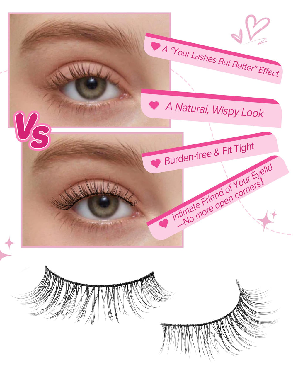 Jiocolor premium synthetic fibers mimic real lashes for soft, realistic volume.