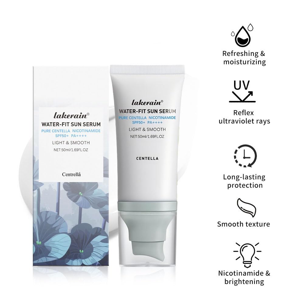Centella Water-Fit Serum applied to the skin