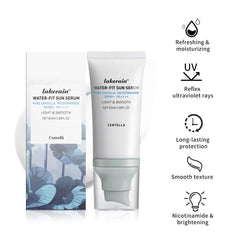 Centella Water-Fit Serum applied to the skin