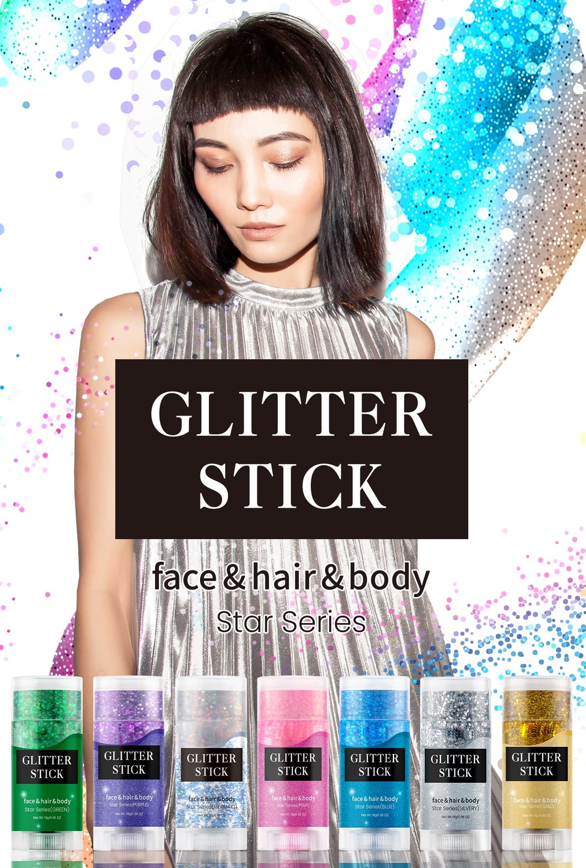 JISKG glitter is ideal for music festivals, concerts, and holiday looks.