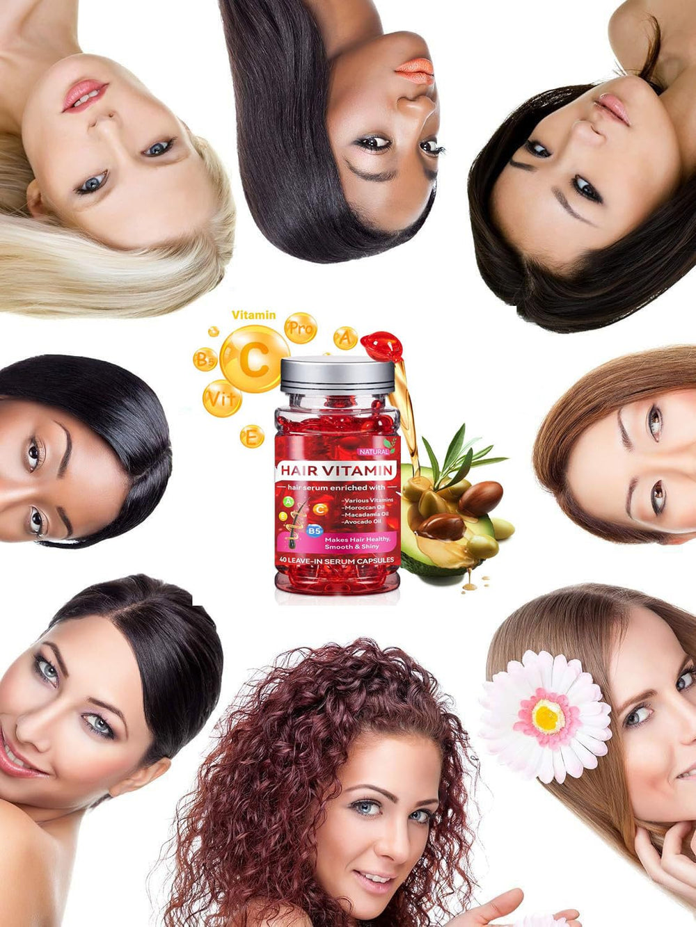 JISKG non greasy formula for all hair types including dyed