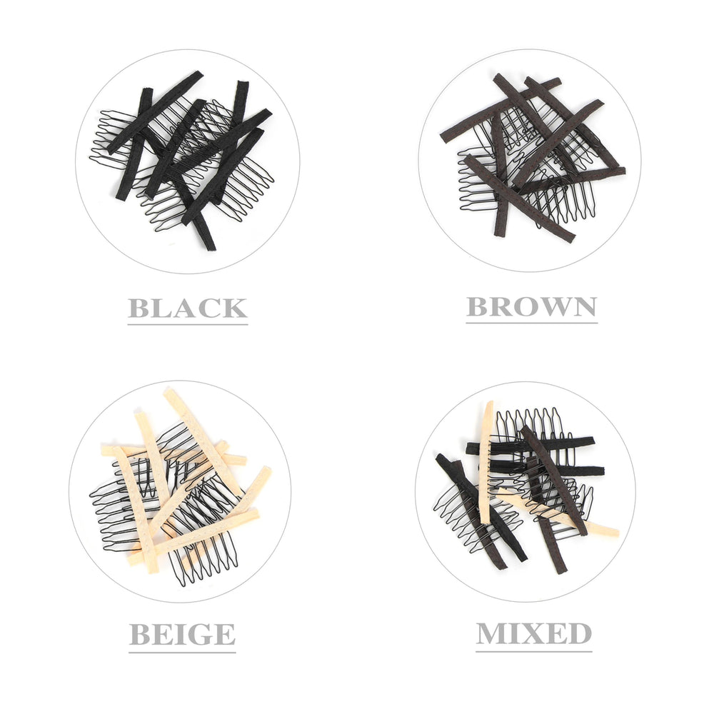 JIUSERLU 20-pcs wig clips packaging for easy replacement.