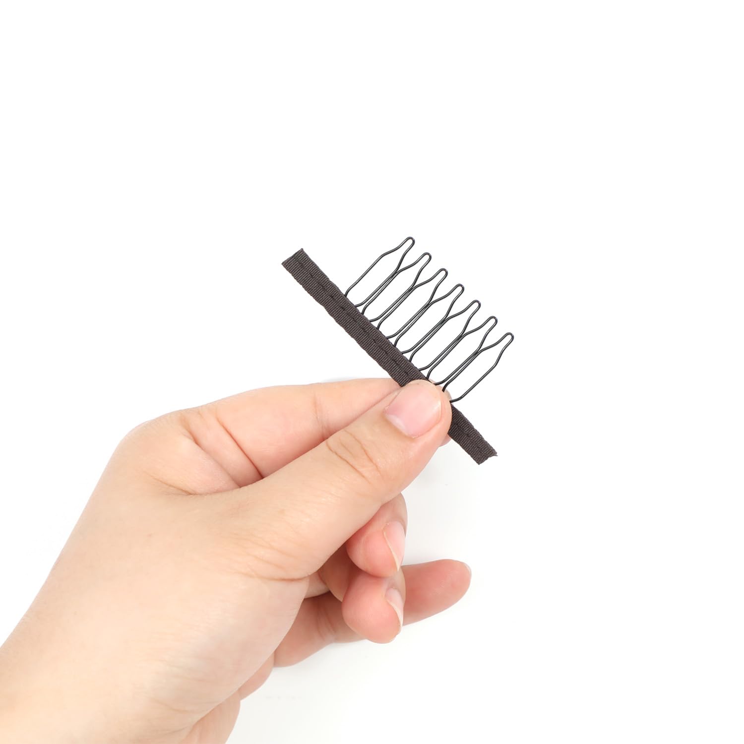 JIUSERLU wig cap securing clips for front, side, or back.
