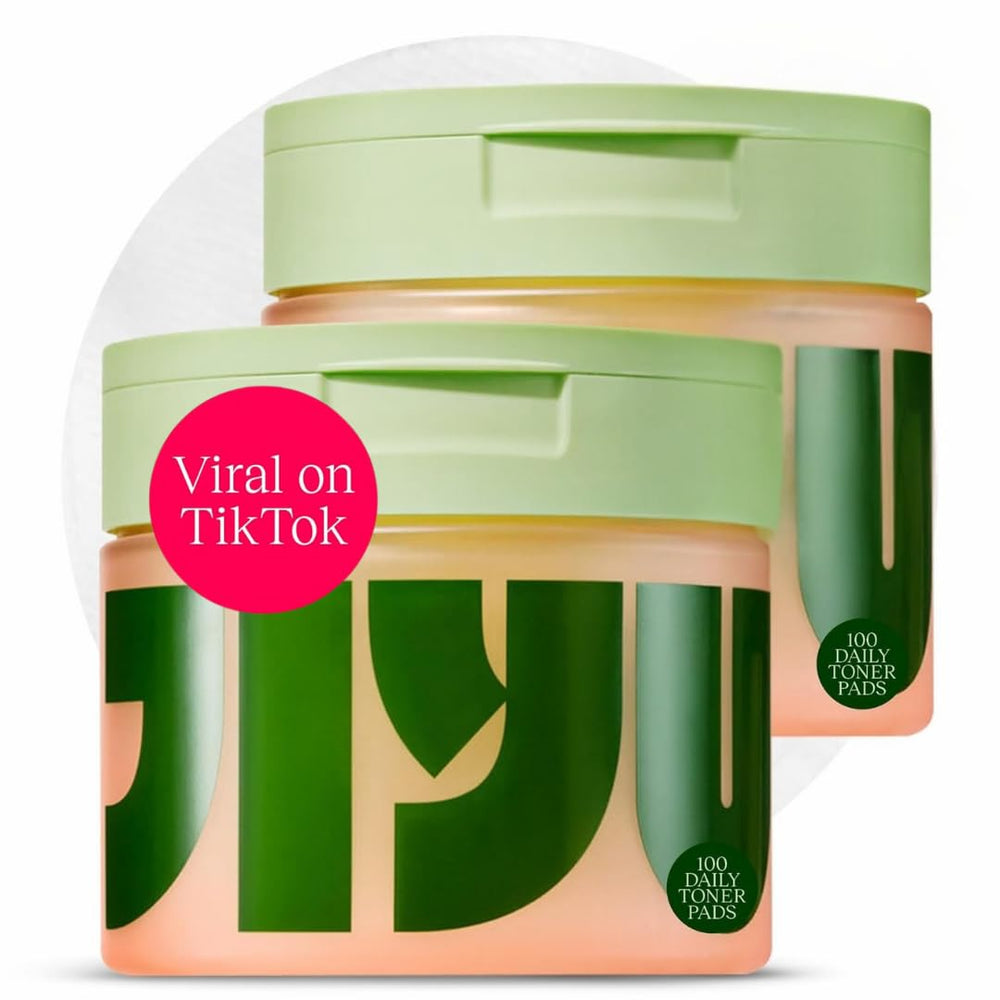 JiYu Toning Polish Pads packaging displayed for daily toning and refreshing skin.