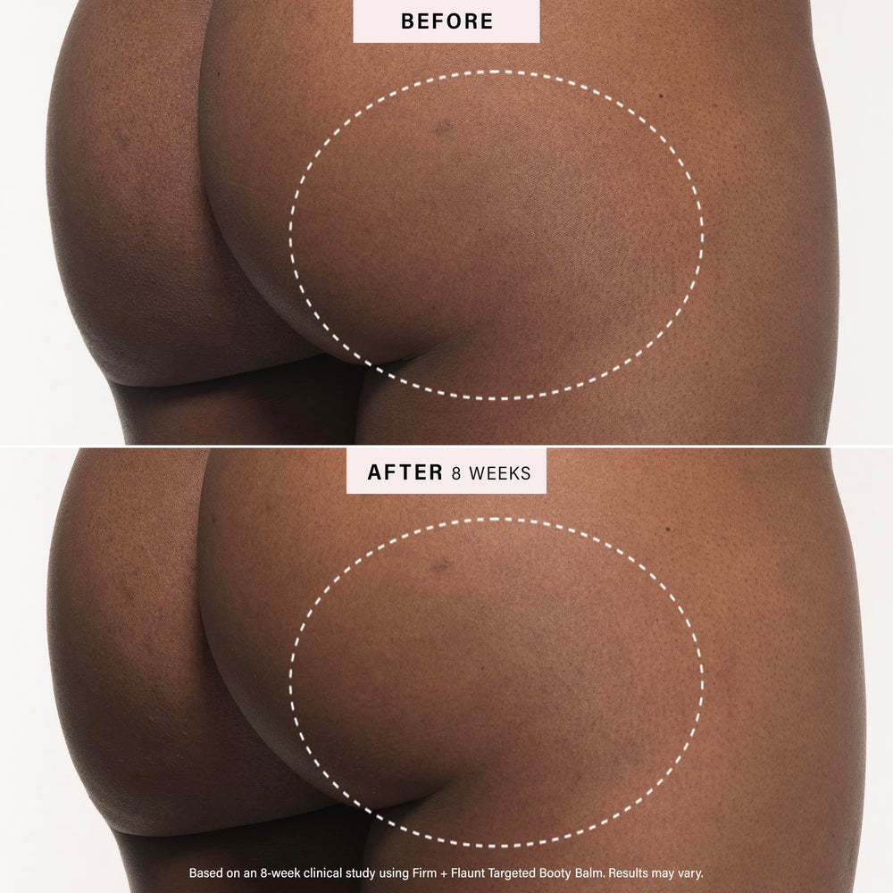 JLO BEAUTY Booty Balm demonstrates a clean, non-greasy feel.