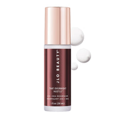 JLO BEAUTY Exfoliant Night Cream refines texture for a smoother morning glow