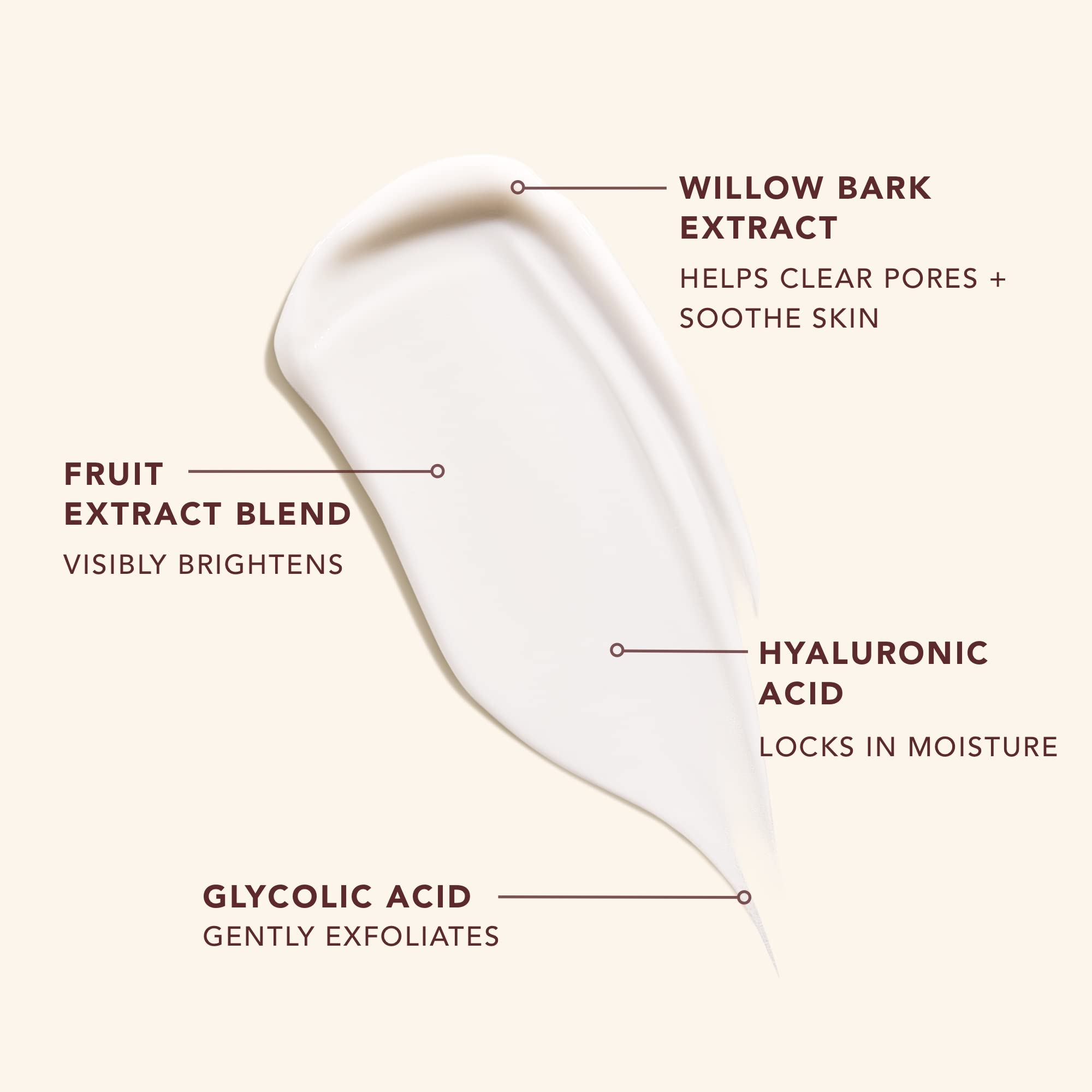 JLO BEAUTY Fruit Enzyme Complex brightens dull tone and renews texture gradually