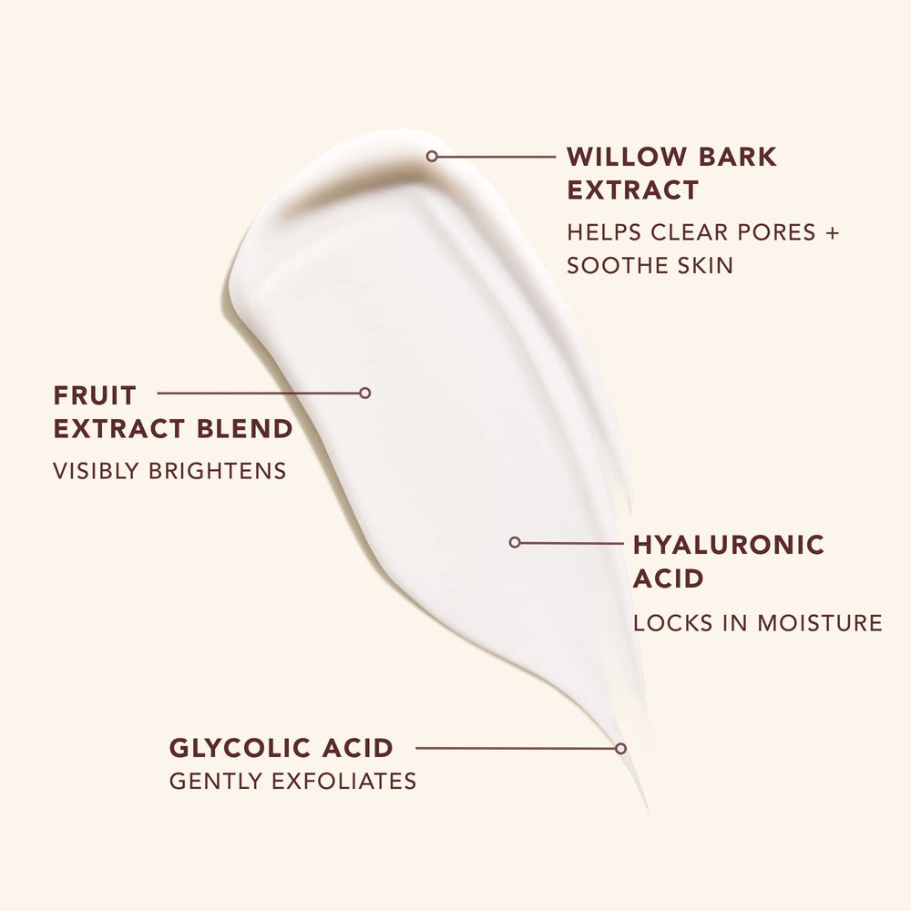JLO BEAUTY Fruit Enzyme Complex brightens dull tone and renews texture gradually