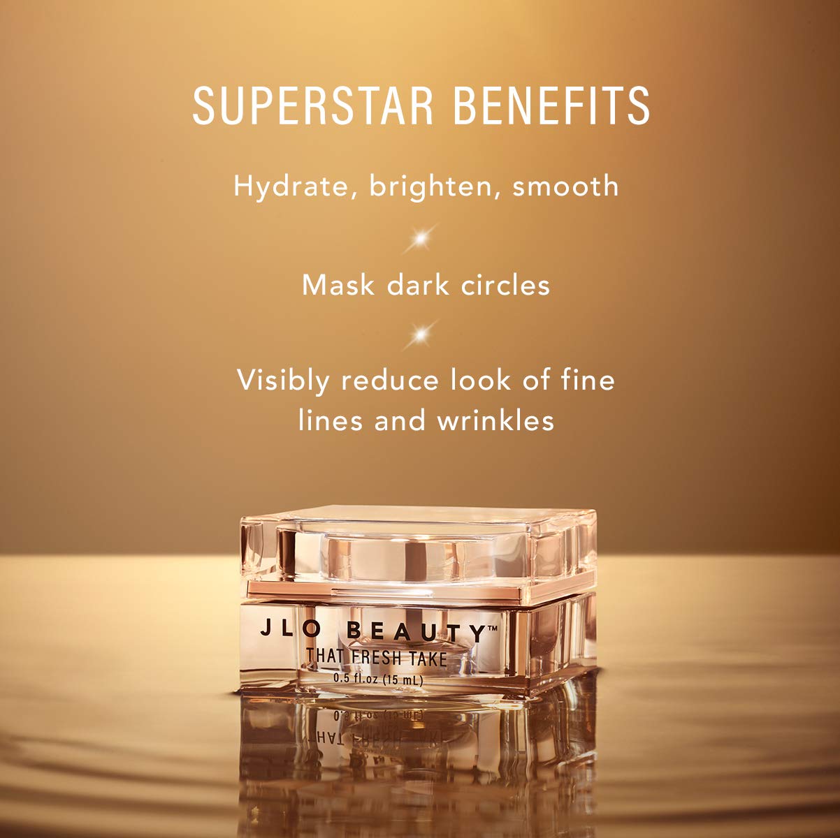 Peptides and hyaluronic acid deliver brightening hydration
