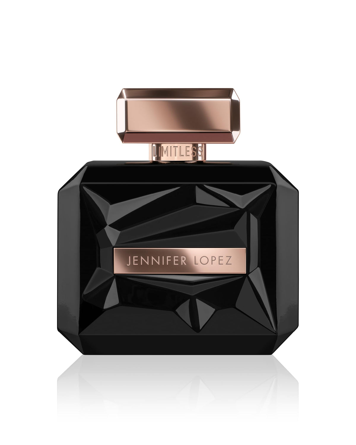 Jennifer Lopez Limitless bottle cap close-up, premium design for gifting.