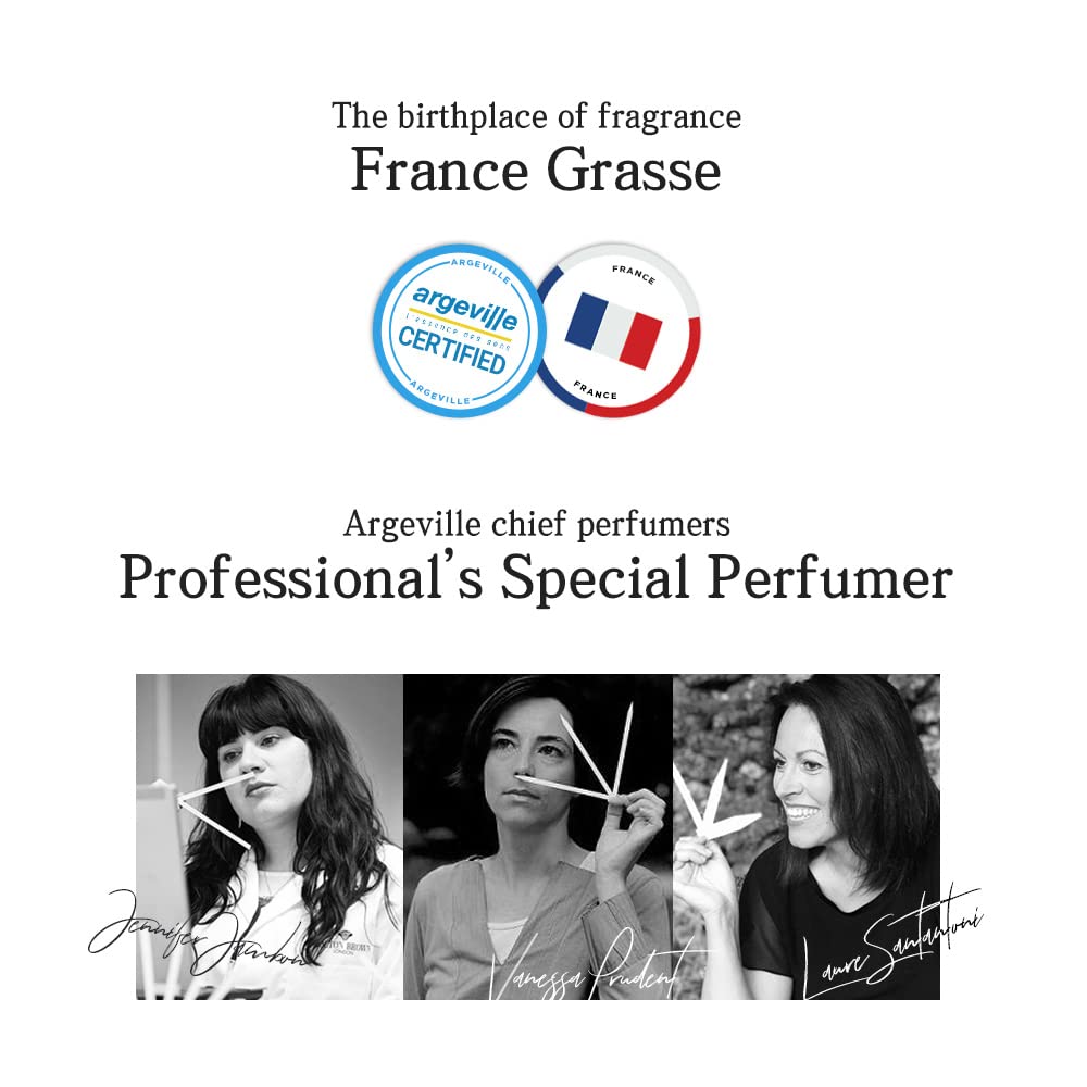 JMella Blooming Peony Shampoo fragrance label highlights premium scent inspired by French perfumery