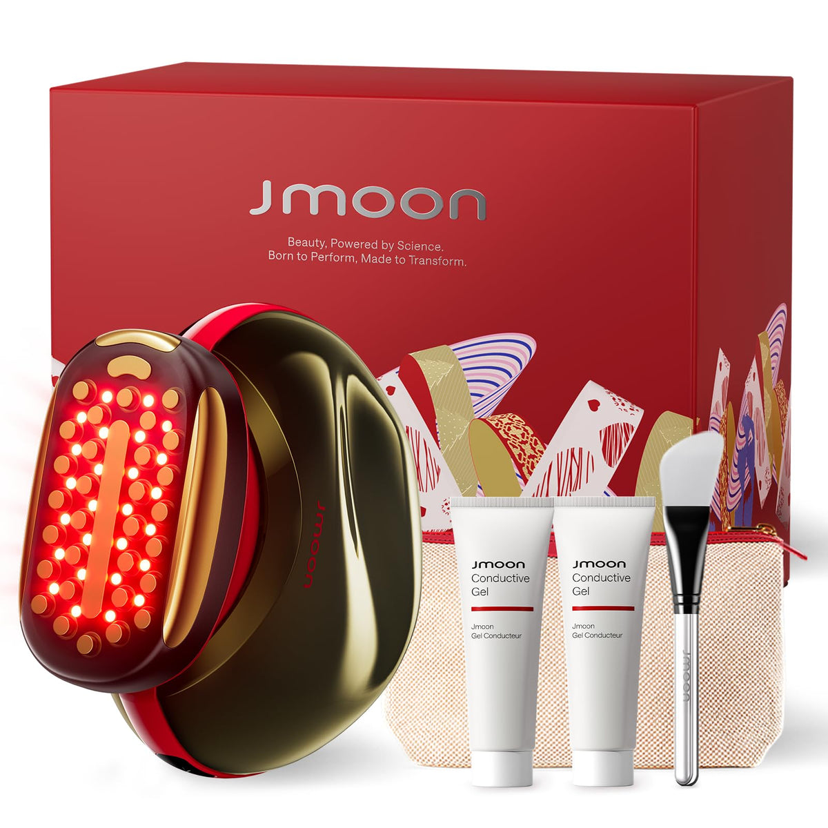 JMOON Face Lift Gift Collection box with premium packaging for radiant skincare routine.