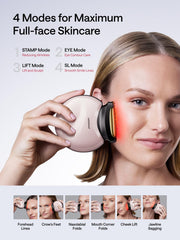JMOON M30U eye-area mode focusing on under-eye areas for smoother appearance.