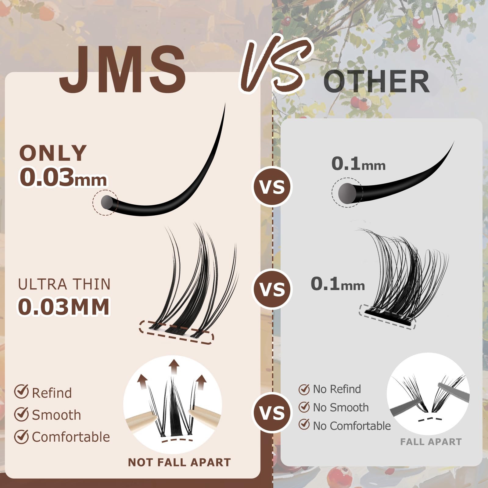 JMS&JMS Lash Bond and Seal for secure wear and easy removal